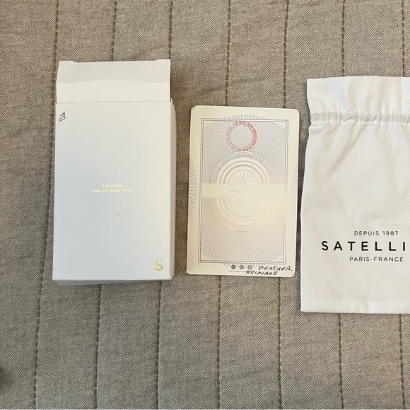 NIB satellite Paris feather necklace - Picture 11 of 16